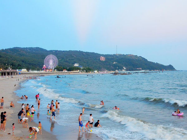 沙扒湾包三正一早无限次门票两天住月亮湾海景房